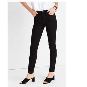 Madewell skinny skinny ankle Jean's black